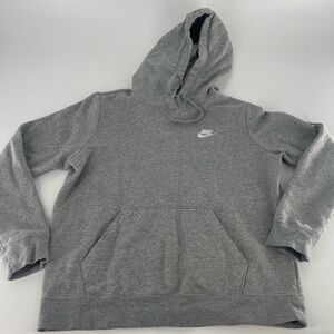 Nike Sportswear Club Fleece Gray Women’s Pullover Hoodie